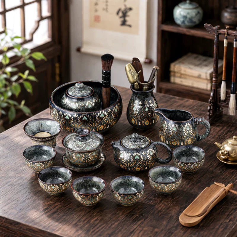 Dunhuang Kiln-Change Tea Set Gift Box