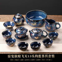 Dunhuang Flying Apsara Automatic Tea Set