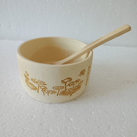 Natural Bamboo Bowl