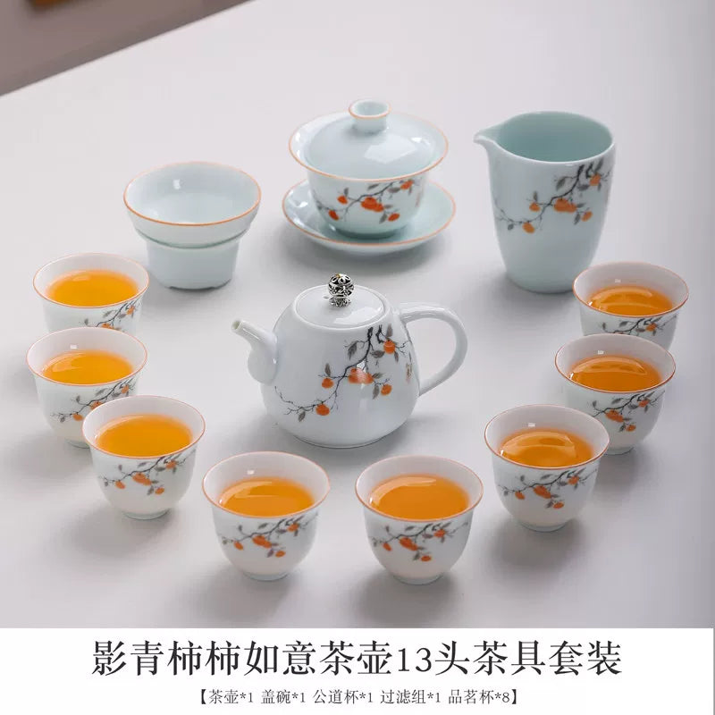Persimmon Yingqing Tea Set