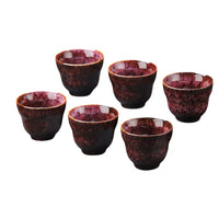 Gift-Boxed Flower Glaze Tasting Cup