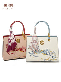 Embroidered Chinese-Style Handbag