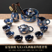 Dunhuang Flying Apsara Automatic Tea Set