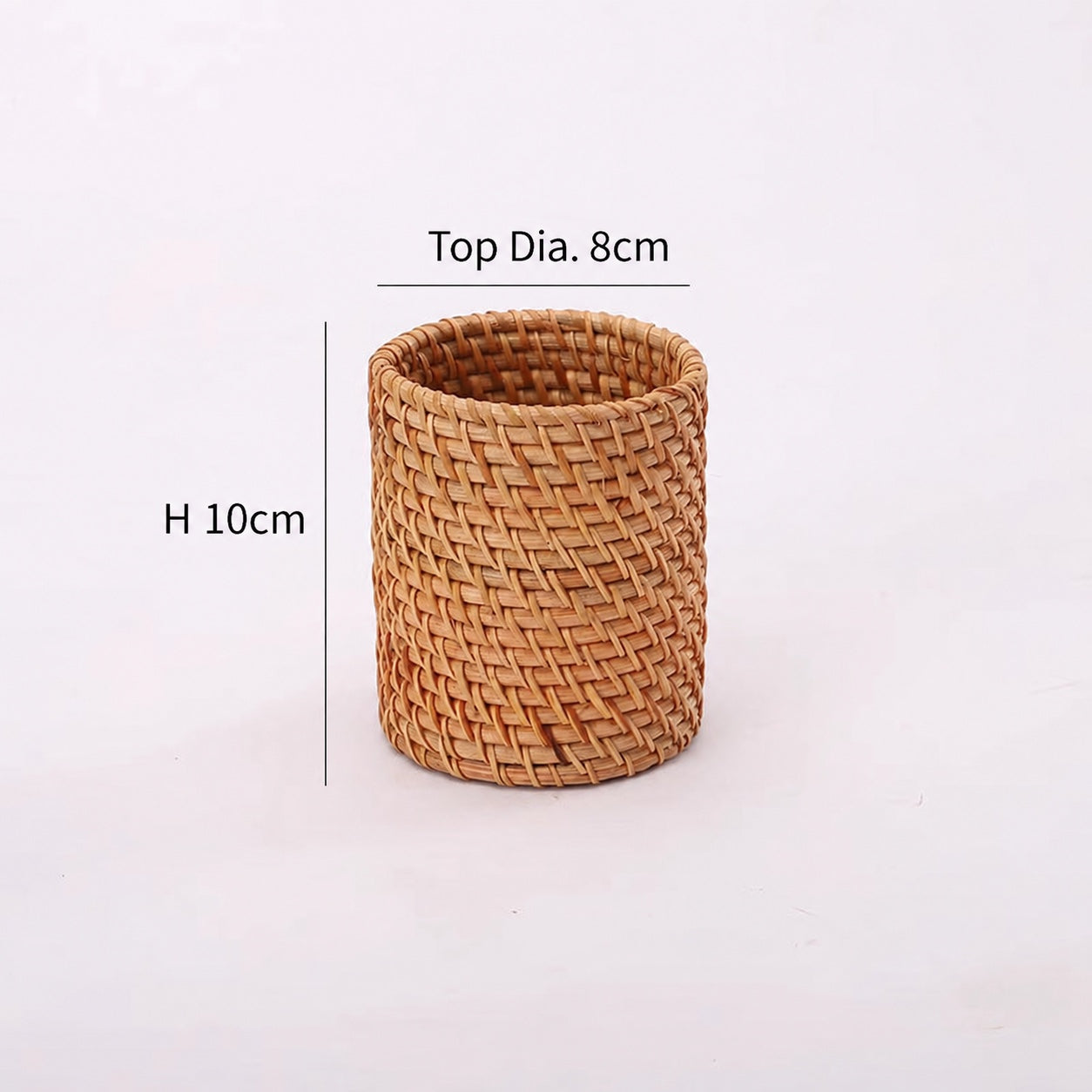 Rattan Brush & Pen Holder