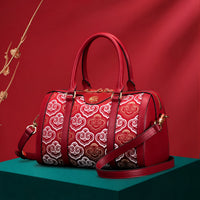 Leather Pillow Handbag