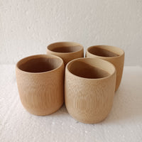 Natural Carbonized Bamboo Cup