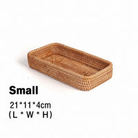 Rattan Trays & Footed Fruit Bowls