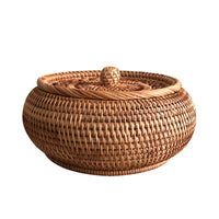 Rattan Candy Box & Temple-Dome Box