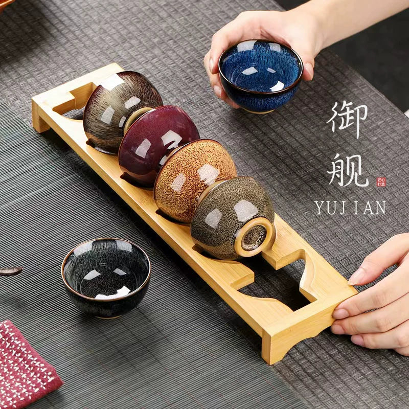 Jun Kiln Five Elements Tasting Cups