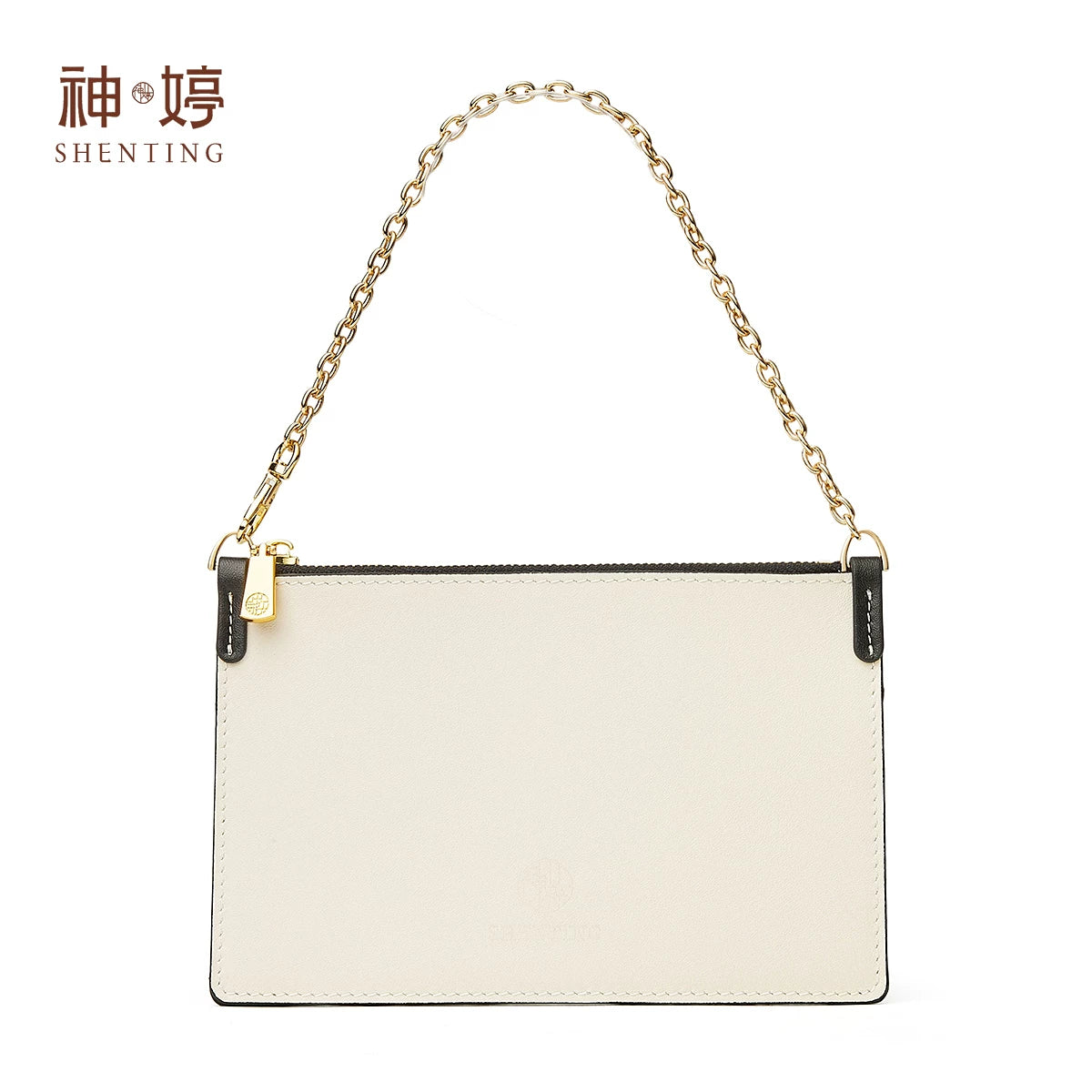 Genuine Leather Long Chain Wallet