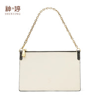 Genuine Leather Long Chain Wallet