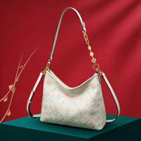 Su Embroidery Hobo Bag
