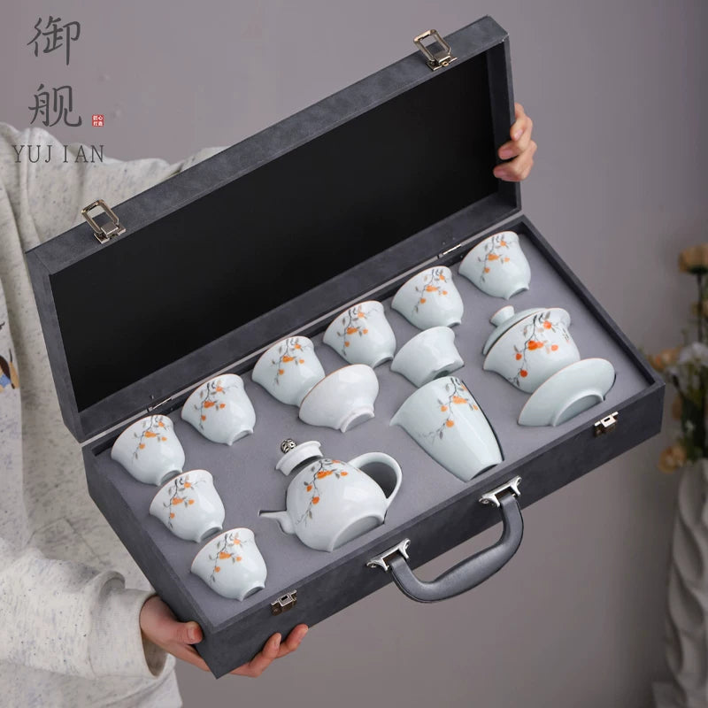 Persimmon Yingqing Tea Set