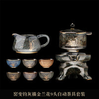 Kiln-Change Automatic Tea Set Stone Mill