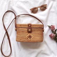 Handwoven Rattan Bag