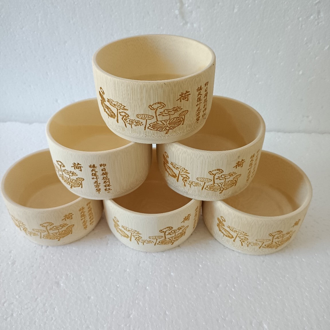 Natural Bamboo Bowl