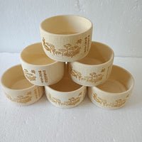 Natural Bamboo Bowl