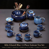 Jun Kiln Side-Handle Teapot Tea Set