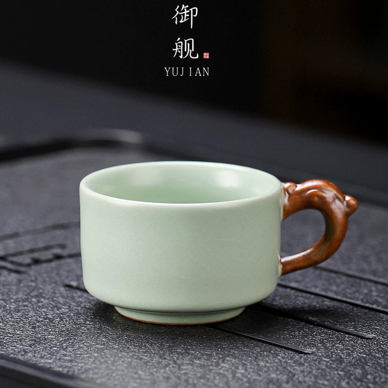 Single Handle Fu Lu Gongfu Teacup