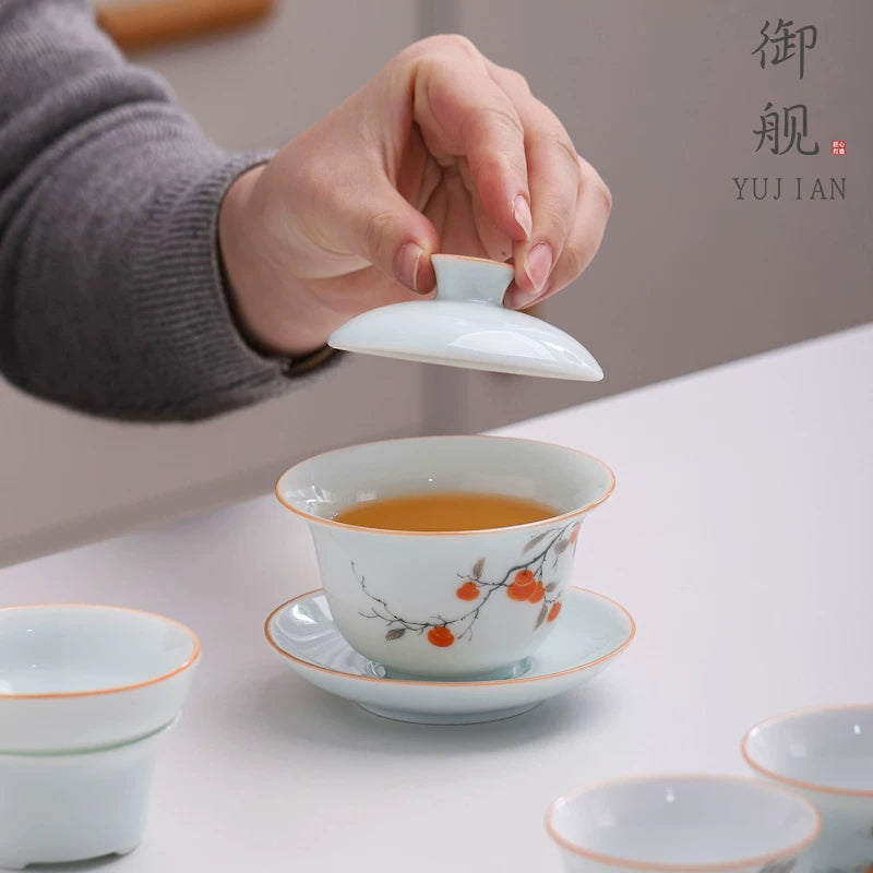 Persimmon Yingqing Tea Set