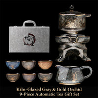 Kiln-Change Automatic Tea Set Stone Mill