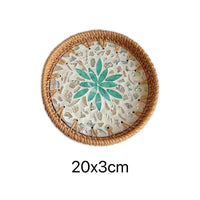 Mini Rattan & Shell Baskets