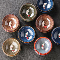 Kiln-Change Fish Tea Cup
