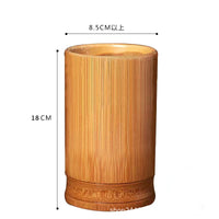 Carbonized Bamboo Chopstick Holder