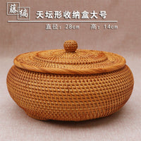 Rattan Candy Box & Temple-Dome Box