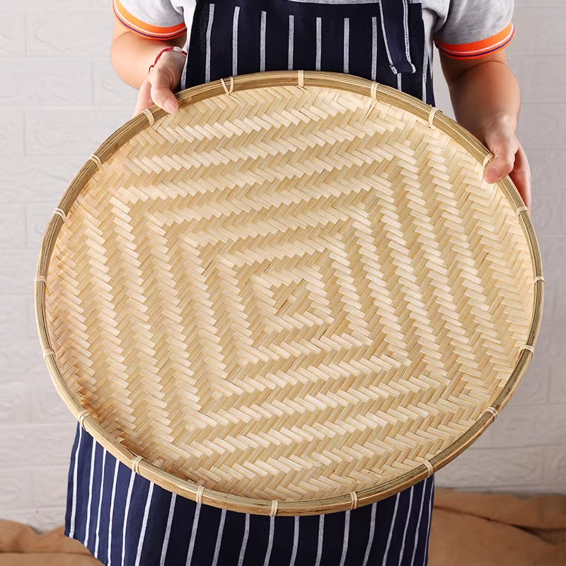 Curved Bamboo Tray (No Holes)