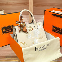Embroidered Crossbody Handbag