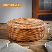 Rattan Storage Box with Lid
