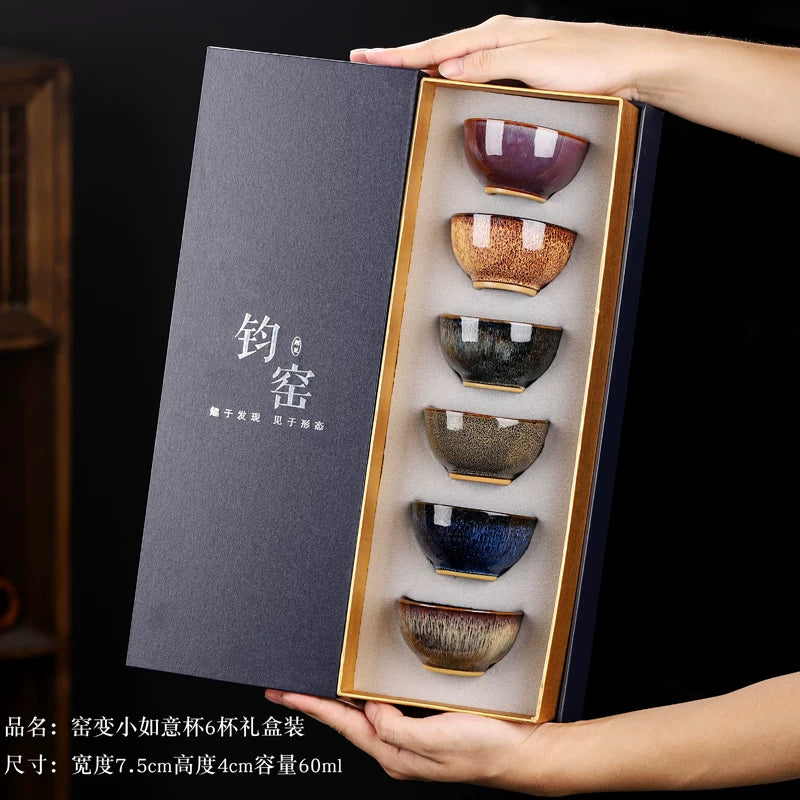 Jun Kiln Five Elements Tasting Cups