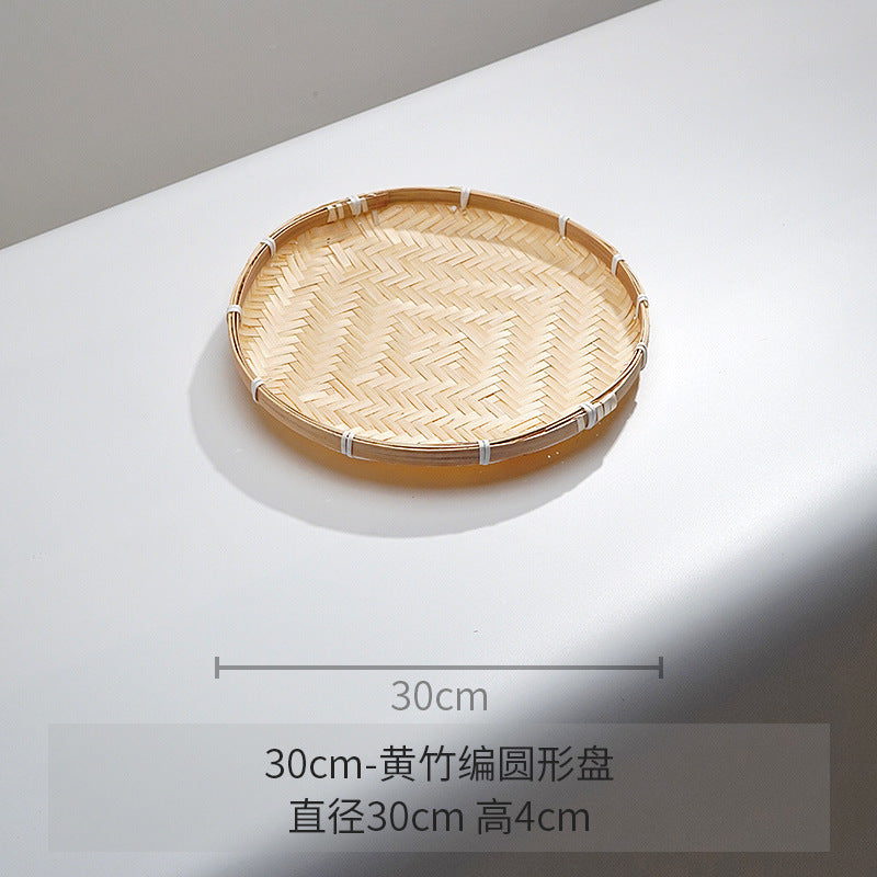 Curved Bamboo Tray (No Holes)