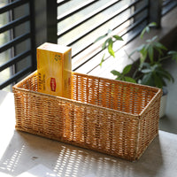 Round Rattan Storage Basket