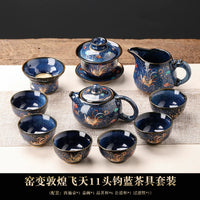 Dunhuang Flying Apsara Automatic Tea Set