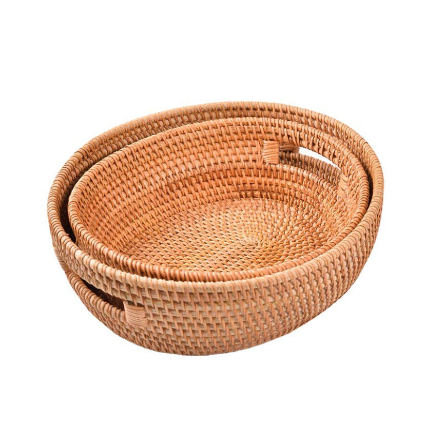 Rattan Fruit Baskets, Vase & Lucky Pouch