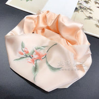 Su Embroidered Mulberry Silk Scarf, 155cm