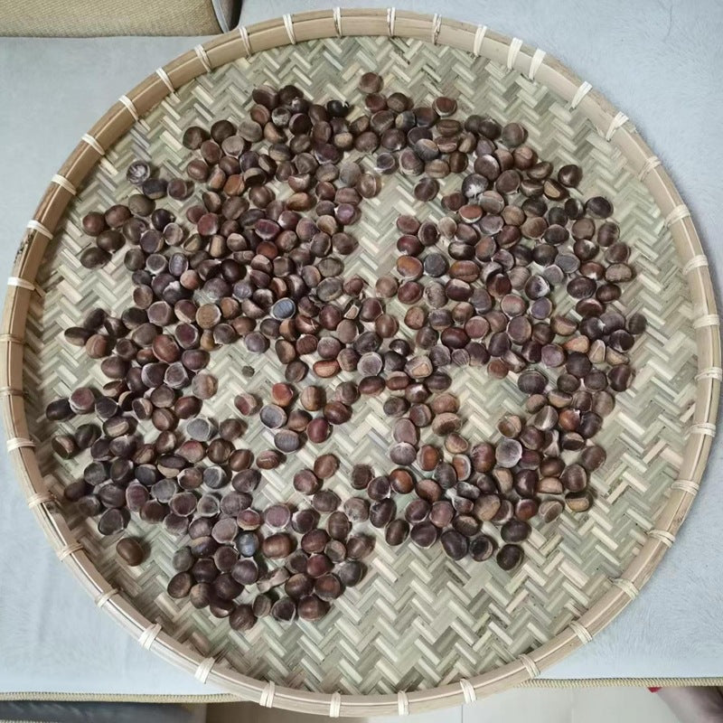 Rattan-Rim Top-Layer Bamboo Sieve Tray