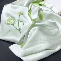 Suzhou Su Embroidery Silk Scarf