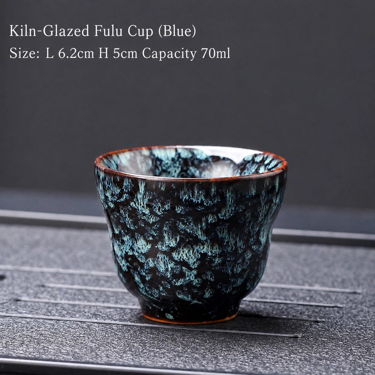 Single Handle Fu Lu Gongfu Teacup