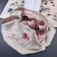 Su Embroidery Silk Long Scarf, Suzhou Gift