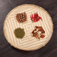 Curved Bamboo Tray (No Holes)