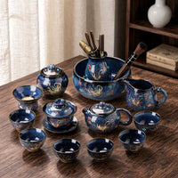 Dunhuang Flying Apsara Automatic Tea Set