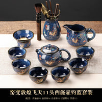 Dunhuang Flying Apsara Automatic Tea Set