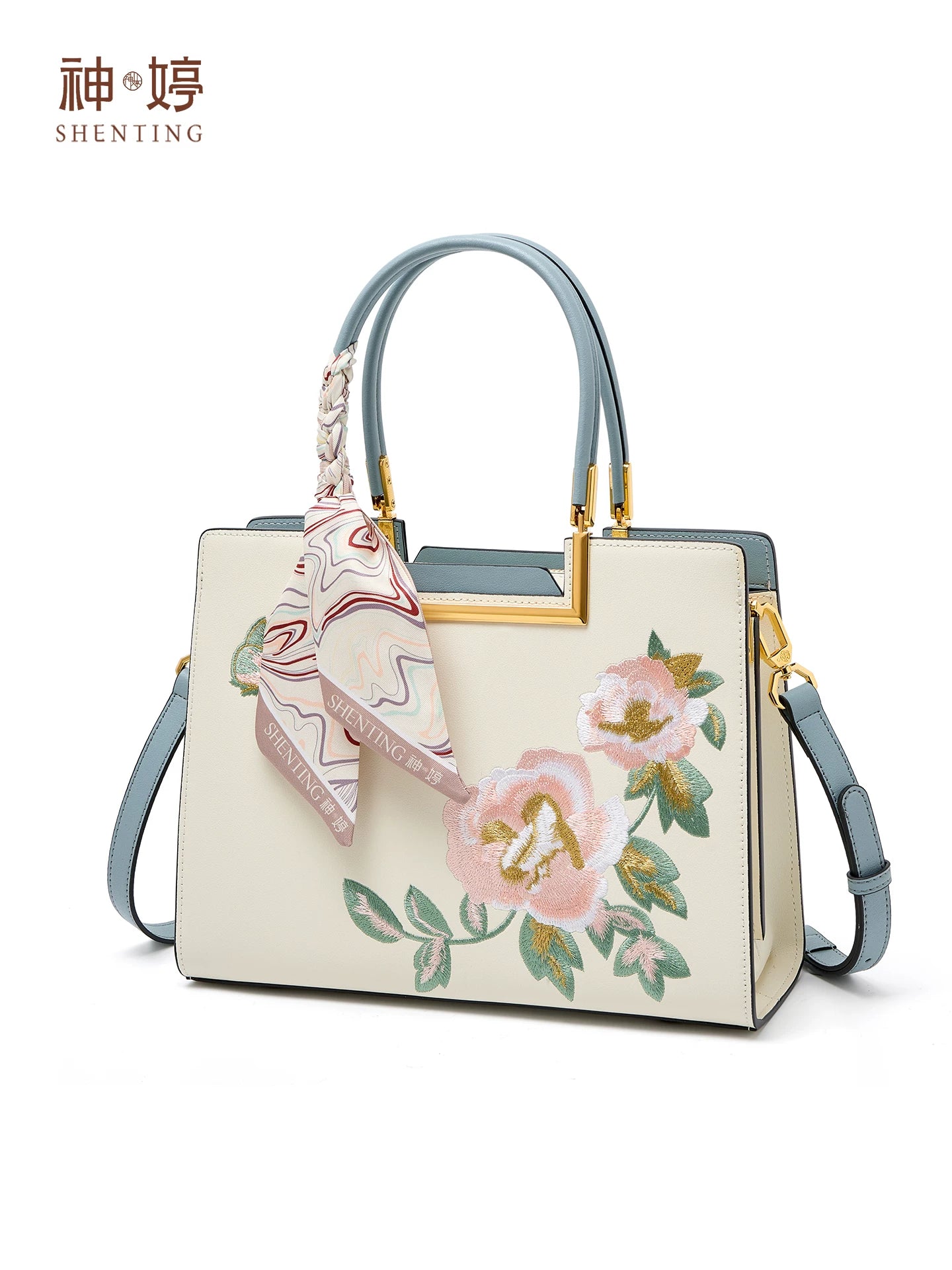Delicate Embroidered Handbag