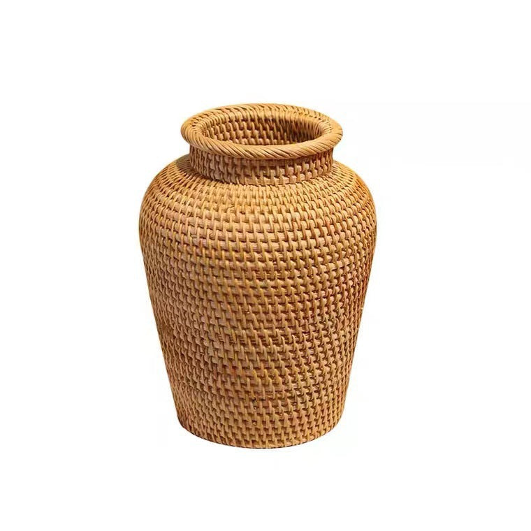 Rattan Fruit Baskets, Vase & Lucky Pouch
