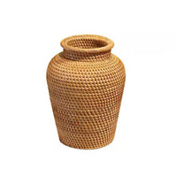 Rattan Fruit Baskets, Vase & Lucky Pouch