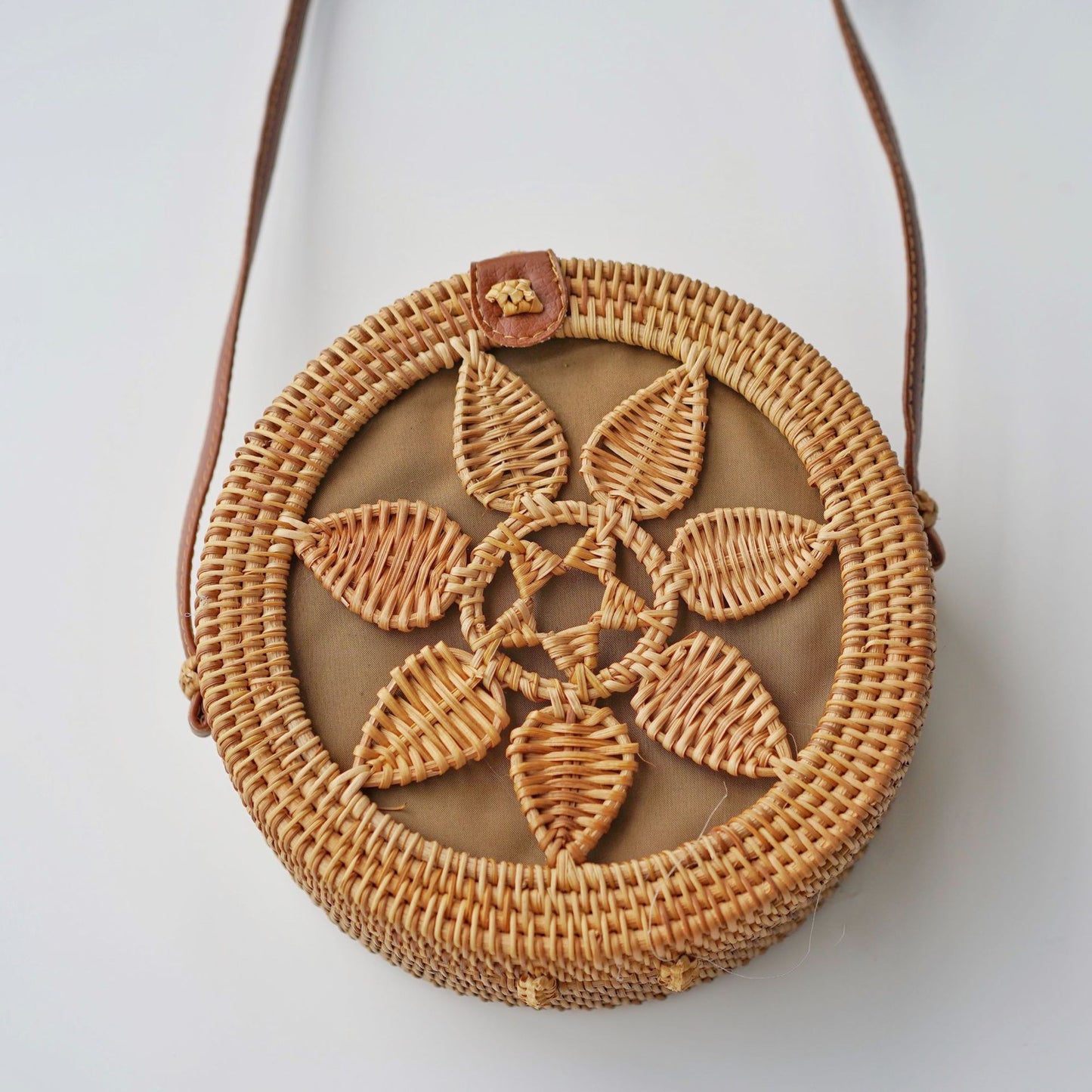Handwoven Rattan Bag
